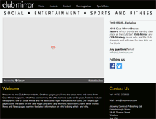 Tablet Screenshot of clubmirror.com